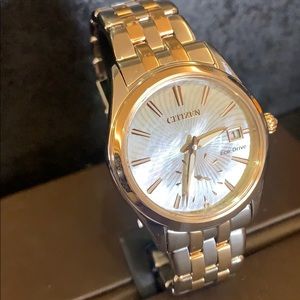 Women’s citizen eco drive watch two tone